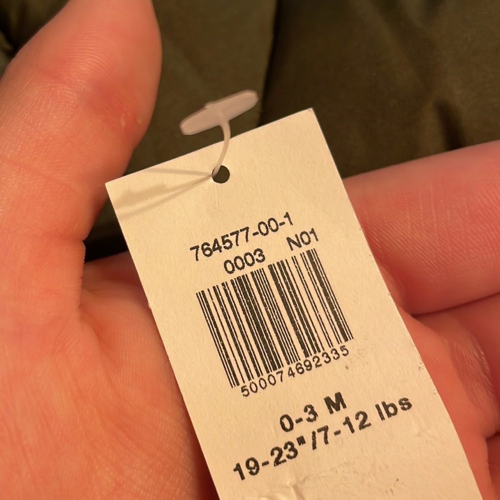 hunter green dinosaur coat - Picture 3 of 3